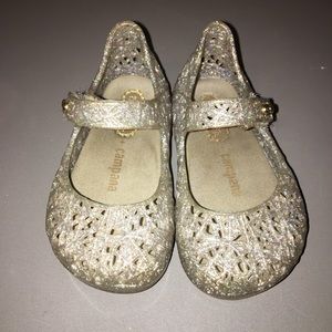 Mini Melissa Silver Zig Zag